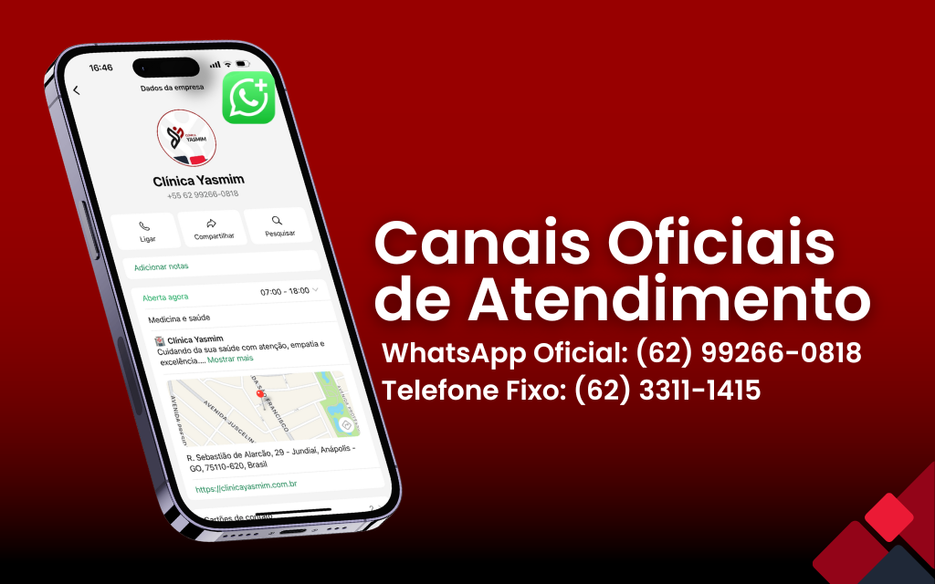 Clinica Yasmim Anapolis Telefone: Conheça Nossos Canais Oficiais